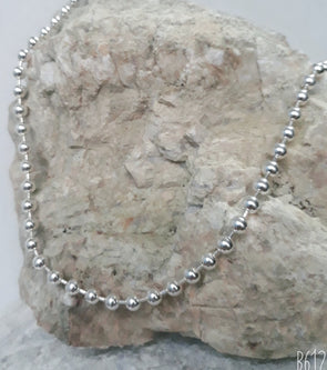 Cadena plata 925 Bolitas 4 mm